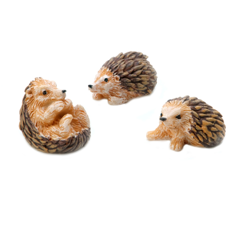 Hedgehogs set of Three