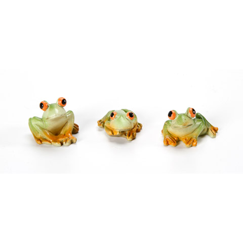 Frogs set of Three