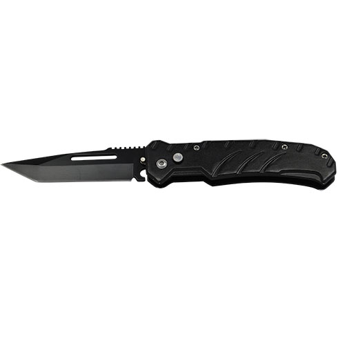 Automatic Heavy Duty Knife with solid handle