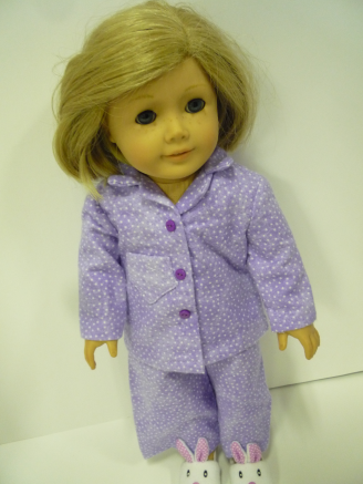 Lavender Flannel Pajamas (Pajamas Only)