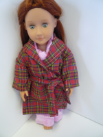 Plaid Flannel Robe (Robe Only)